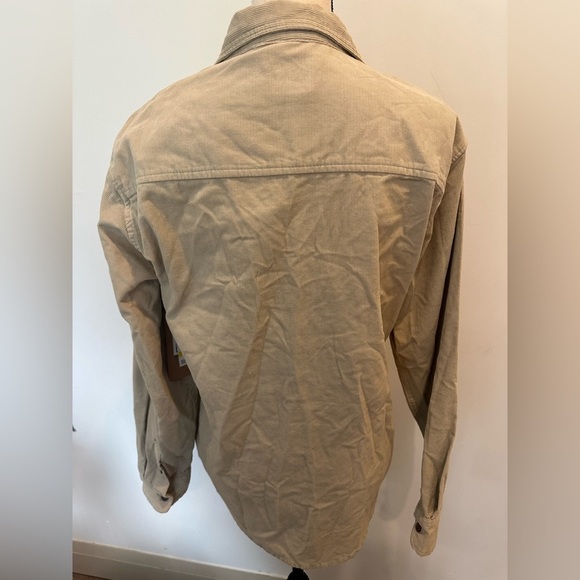 Surf & Swim Co. Explorer Overshirt Corduroy Cement Colour SZ M Button Front NWT - Picture 5 of 8